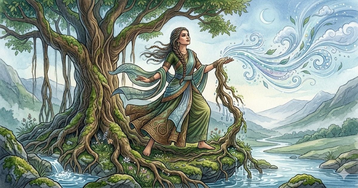 Kapha-Vata Prakriti — Earth + Water Dominant, Air + Space Influence