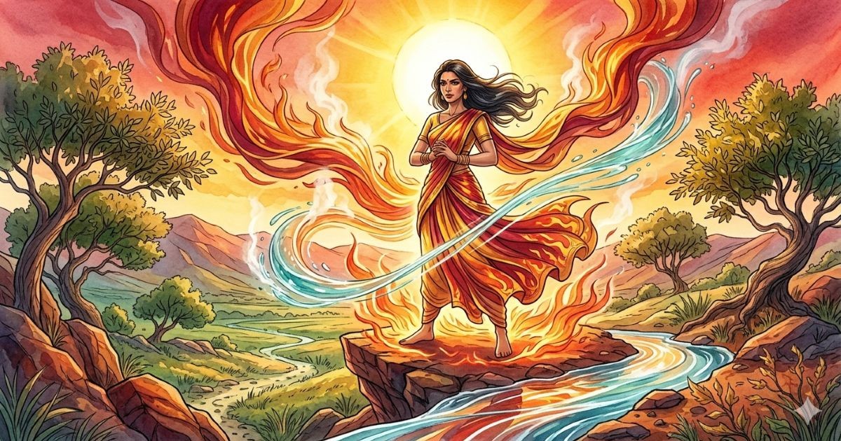 Pitta Prakriti — Fire + Water Constitution