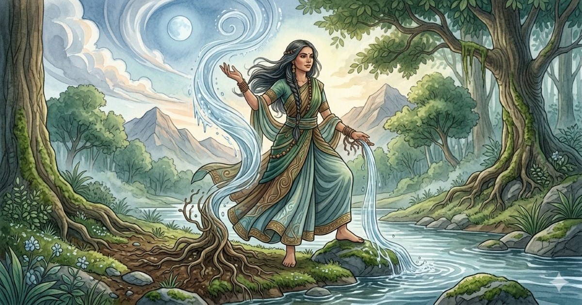 Vata-Kapha Prakriti — Air + Space Dominant, Earth + Water Influence