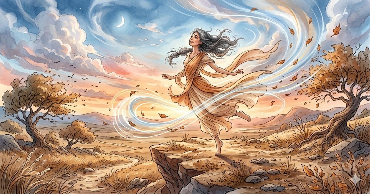 Vata Prakriti — Air + Space Constitution